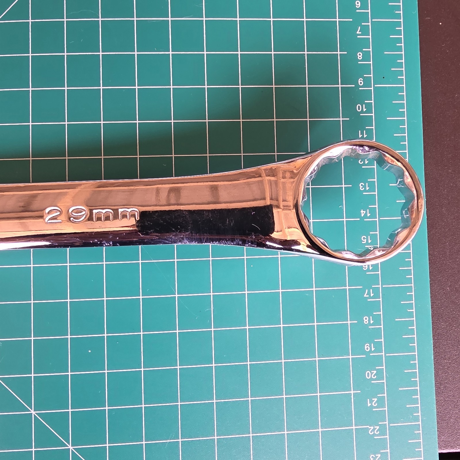 S-K Pro Tools 29mm 12pt Metric Regular Combination Wrench #88329