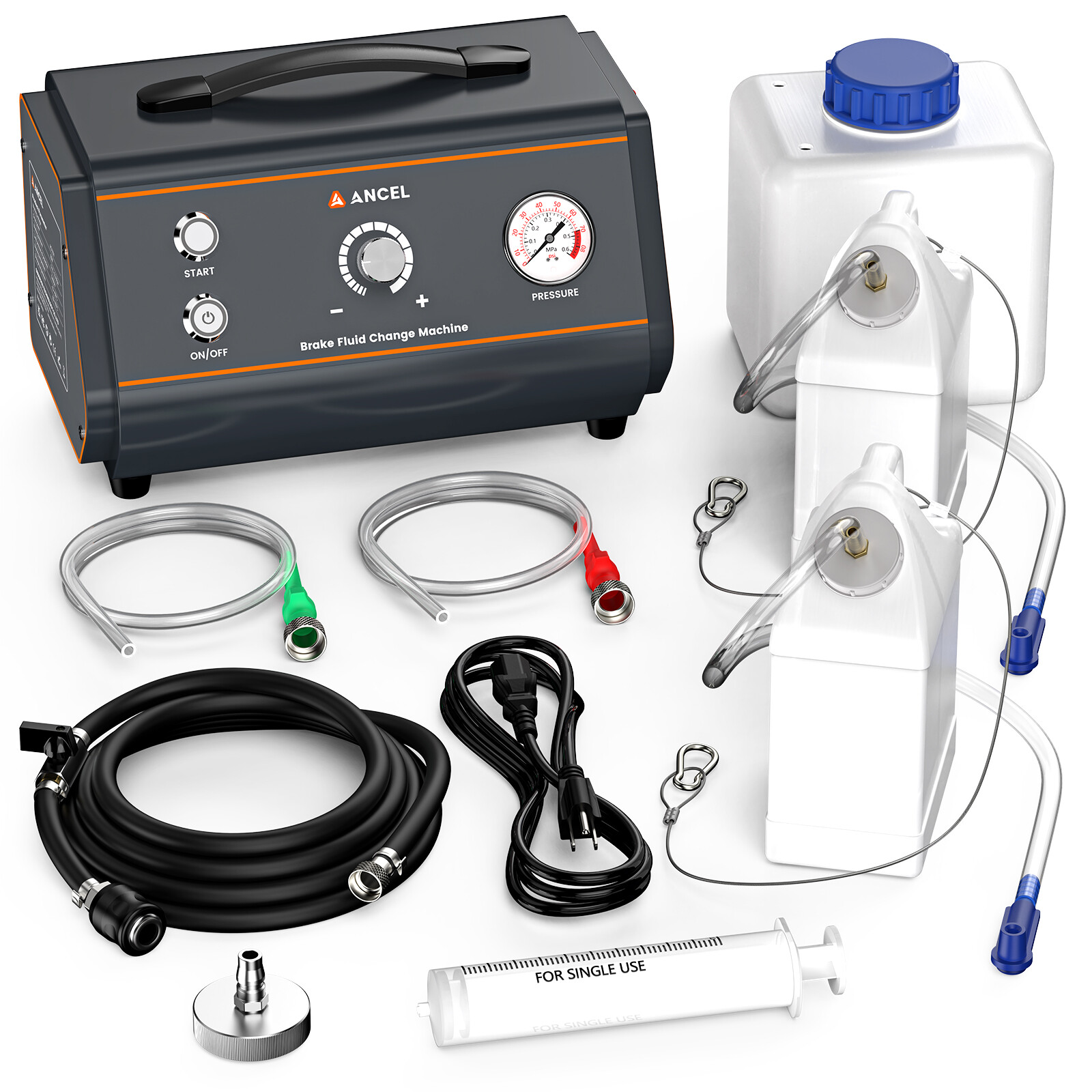 Automotive Brake Bleeder Vacuum Pump Kit Automotive Brake Fluid Change Machine
