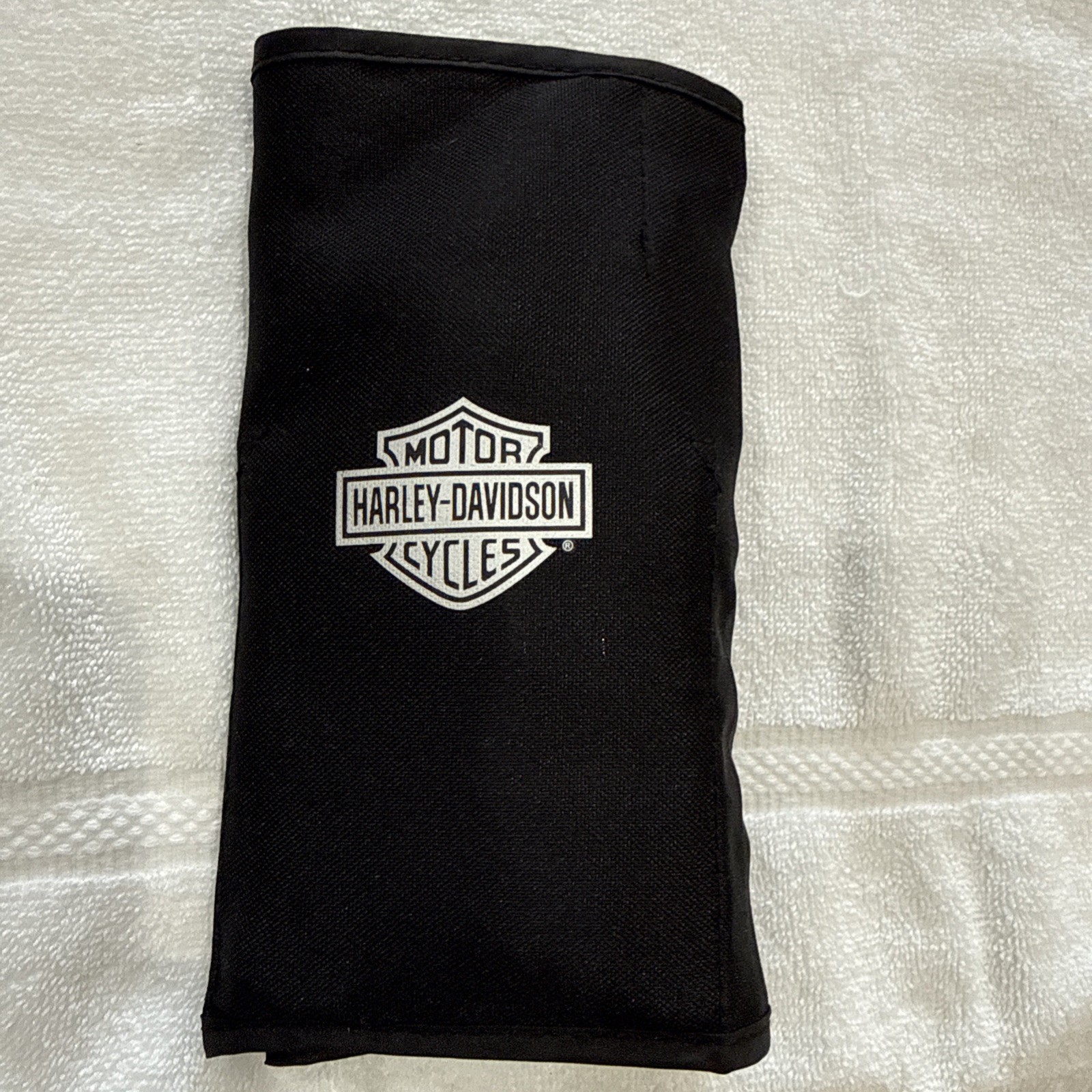 Harley Davidson Genuine Portable Roll Bag Tool Set Kit Black NEW