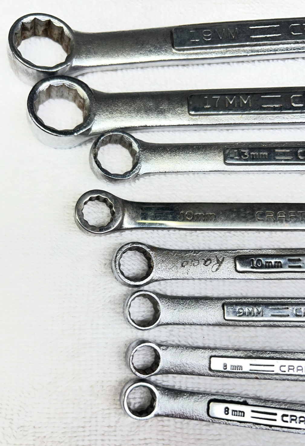 Craftsman Combo V series Wrenches Metric Lot of 8 USA made