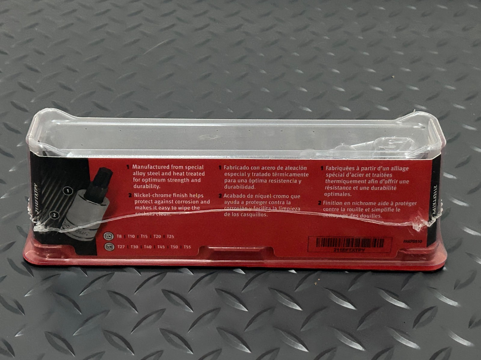 Snap-on 1/4″ 3/8″ dr T8 to T55 11pc TORX Plus Socket Driver SET 211EFTXTPY New