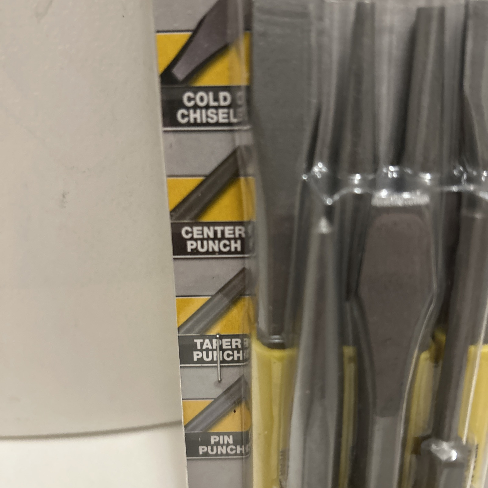 Wilmar 7 pc. Punch & Chisel Set, High Carbon Steel,