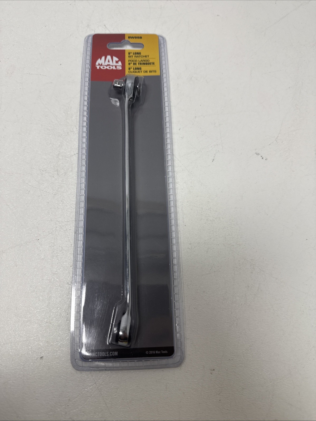 Mac Tools 5/16” Hex Drive x 1/4” Hex Drive Dual Sided Bit Ratchet