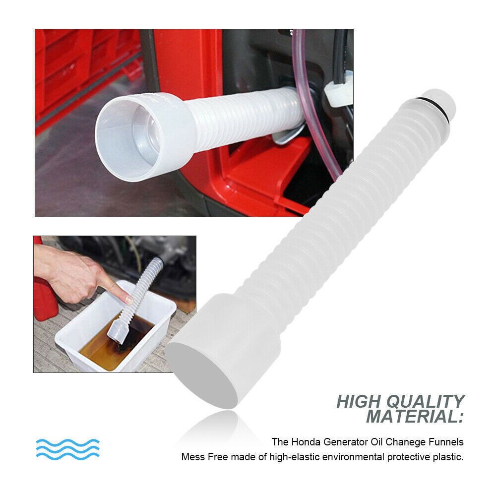 Oil Change Funnel Tube For Honda EU1000i EU2000i Mess-Free Oil Changes//