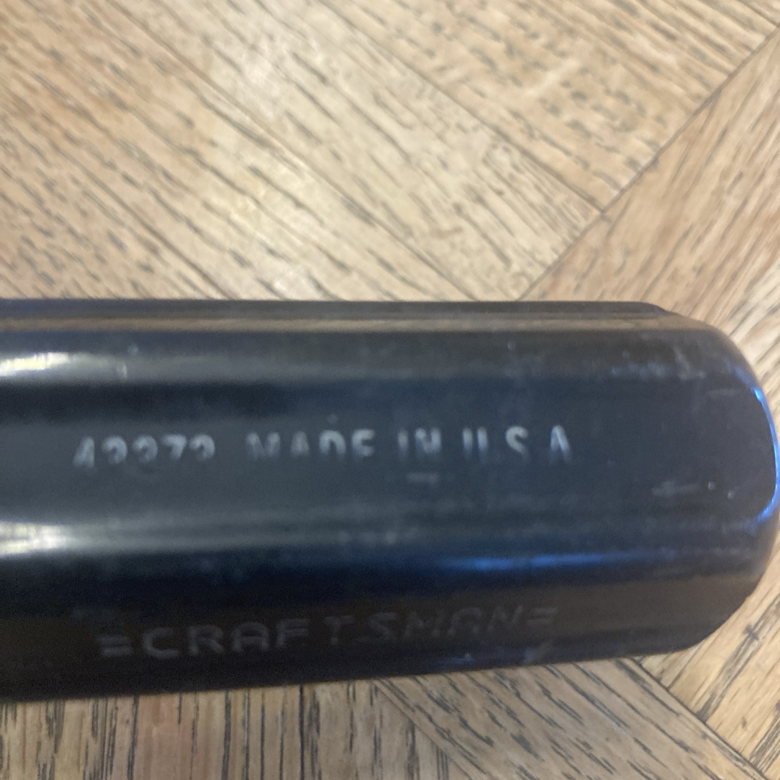 Vintage Craftsman 1/4 Driver Black 43373