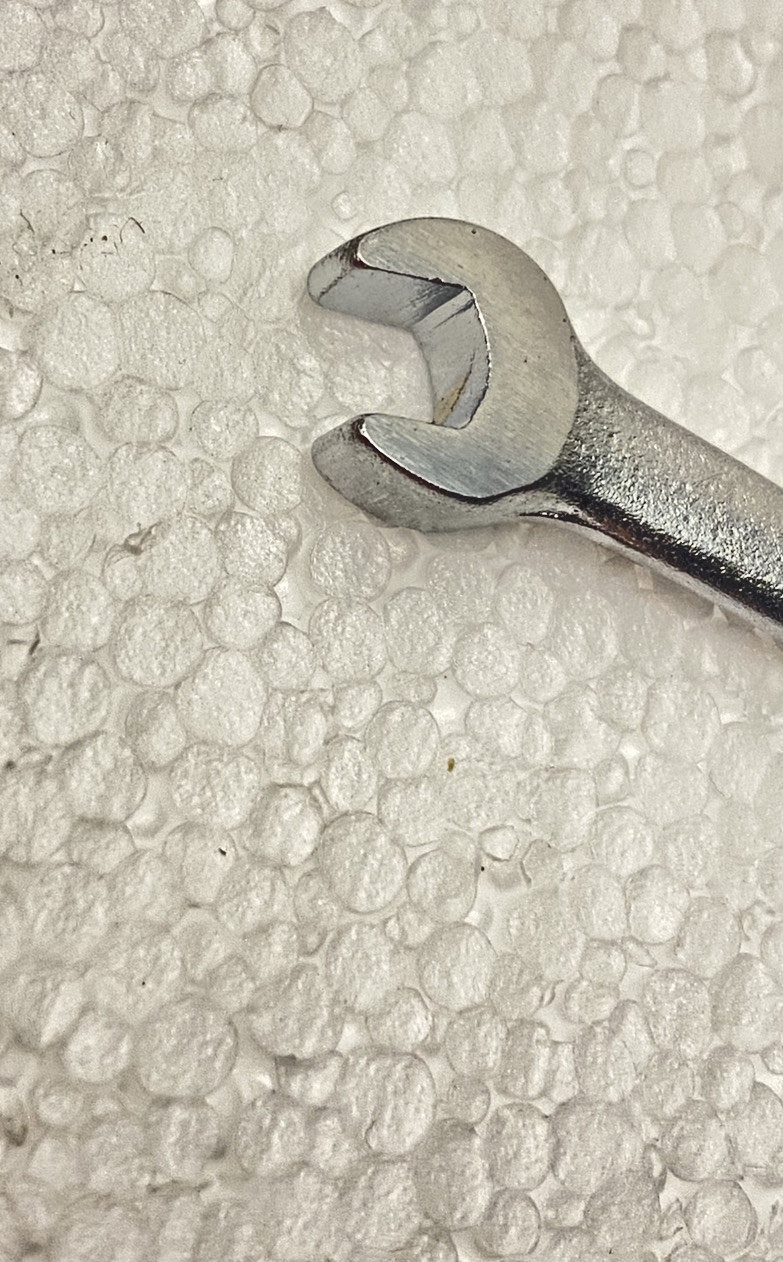 NOS Vintage KAL 4012 USA Double Ended Open End Wrench 1/4″ x 5/16″ Forged in USA