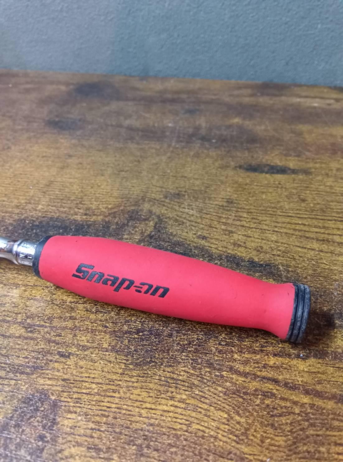 Snap-on FHCLF72 3/8″ dr Dual 80 red Soft Grip Compact Flex Head Ratchet