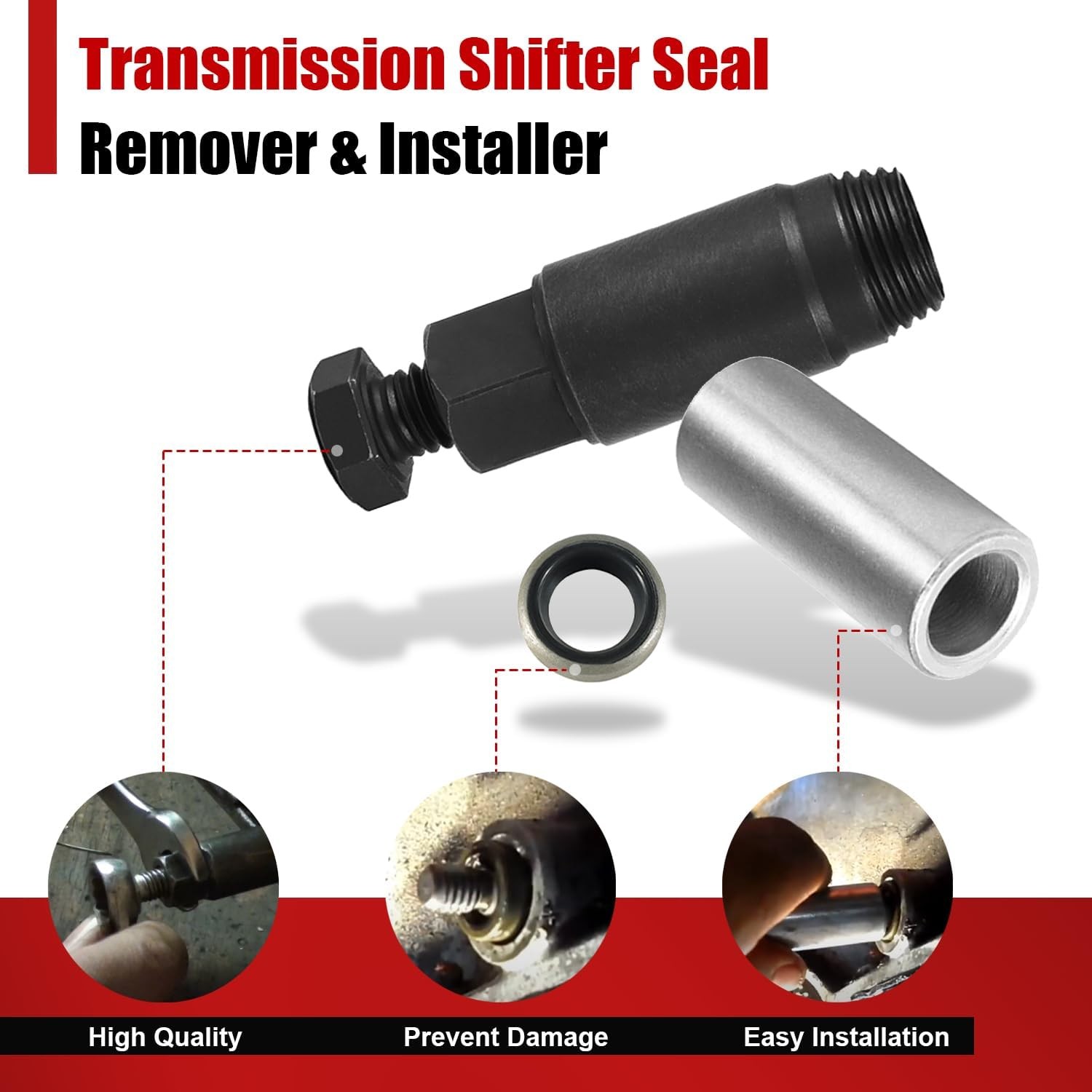 for GM Transmission Shifter Seal Remover Installer Seal Tool Turbo 350C 350 400