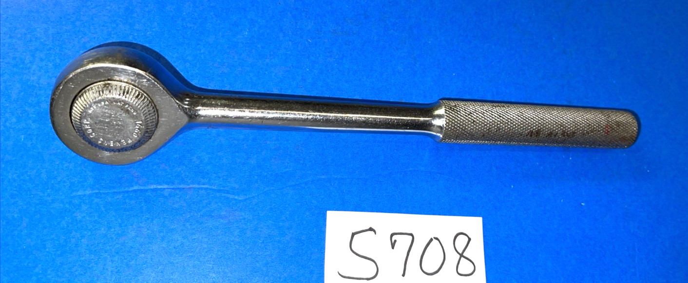 PENENS TOOLS VINTAGE 1/2 DRIVE RATCHET 9-7/8 INCHES LONG 1660