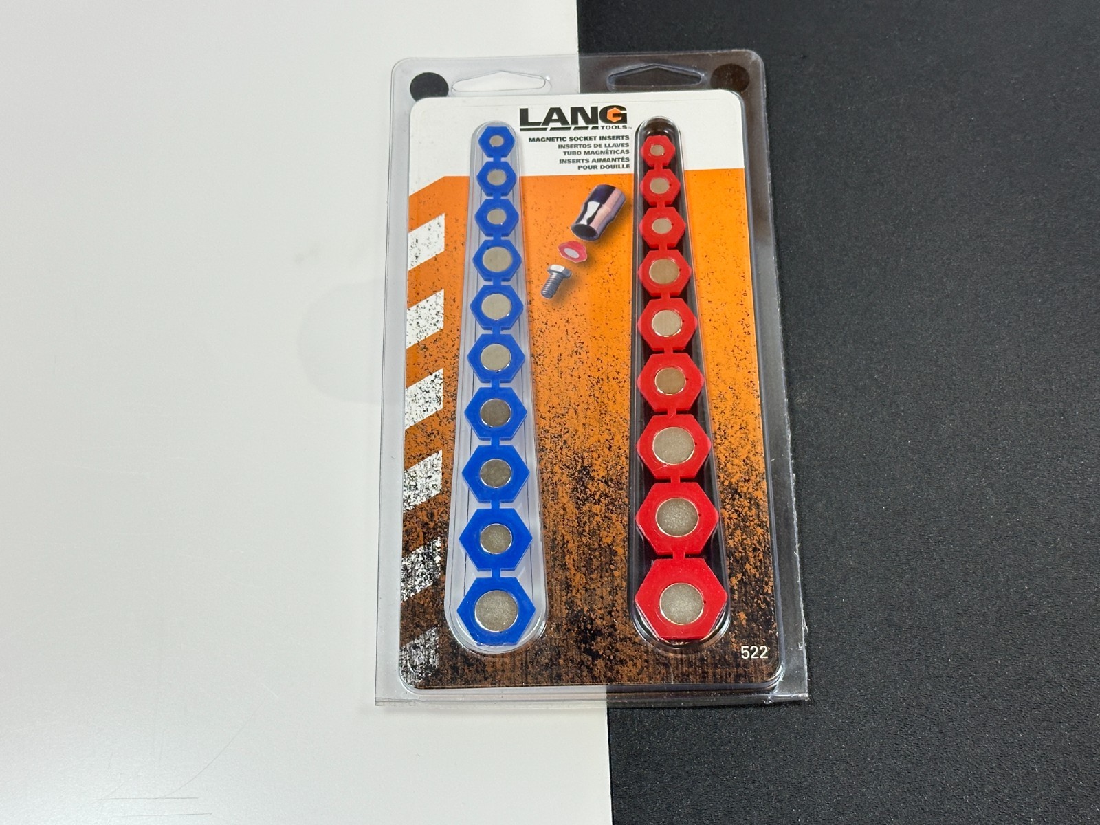 🇺🇸 NEW Lang Tools USA 522 19 Piece Magnetic Socket Inserts, SAE and Metric