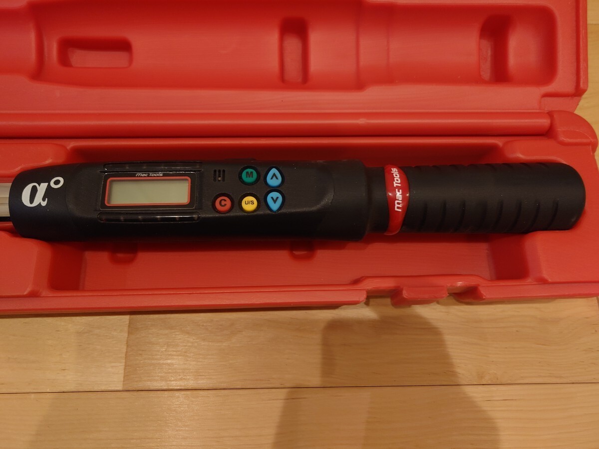 MAC TOOLS 1/2 Digital Angle Torque Wrench TWVA250FD