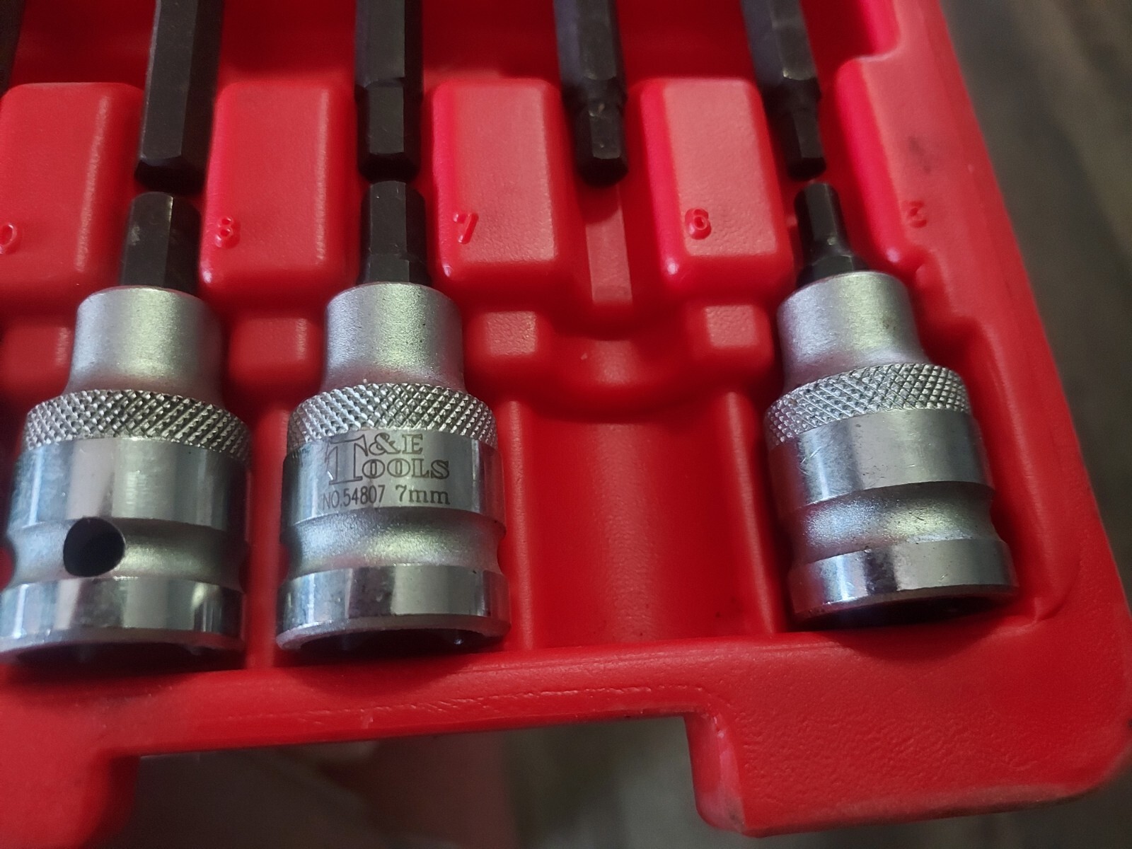 T&E TOOLS T3001 30pc.1/2″Dr. IN-HEX SOCKETS UPC: 9322159730012