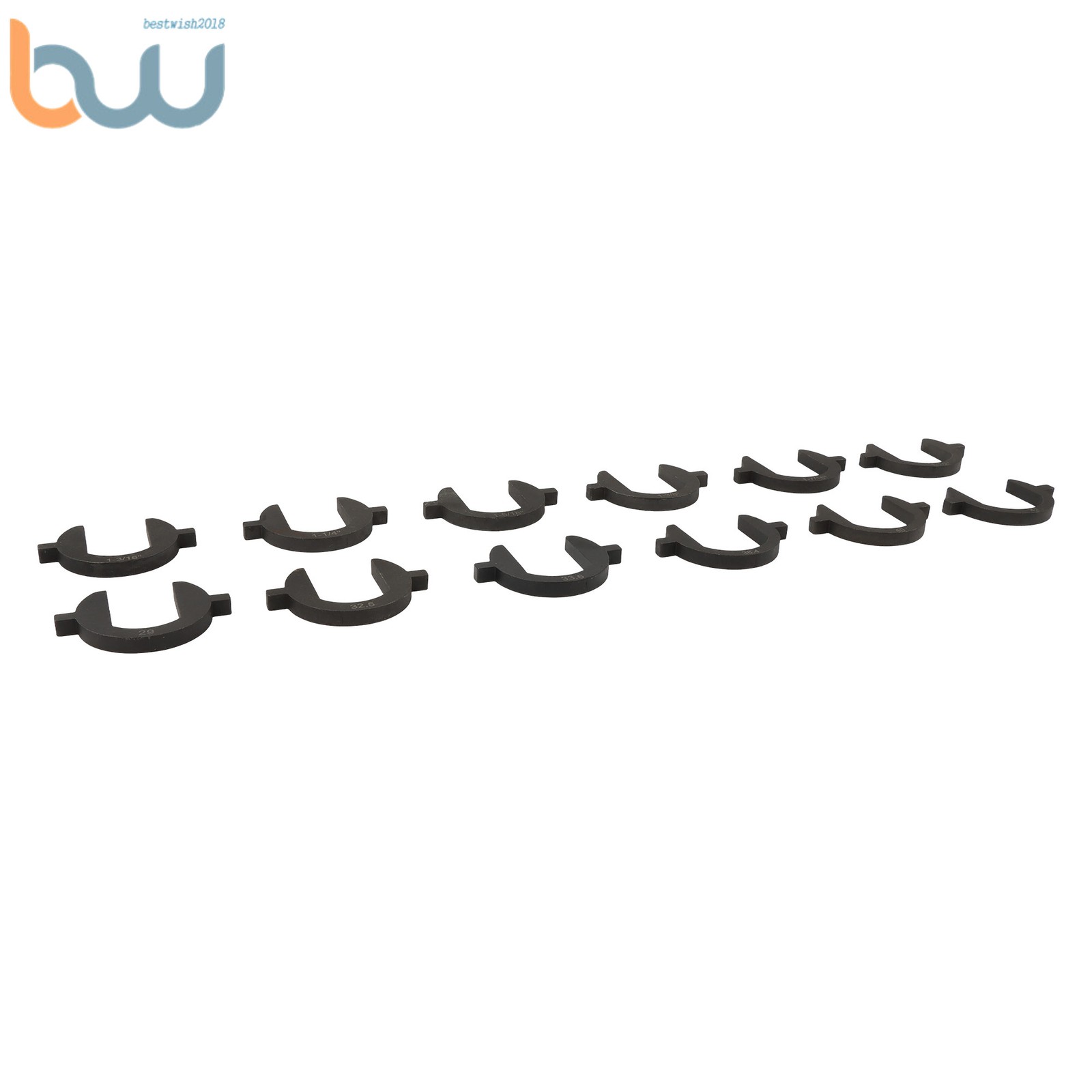 Inner Tie Rod Removal Installation Tool with 12 SAE & Metric Crowfoot Adapters
