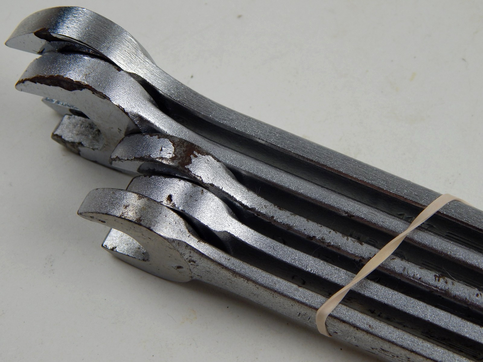 Vintage Williams Superrench SAE 12pt Combination Wrench Set Lot 5 Pieces