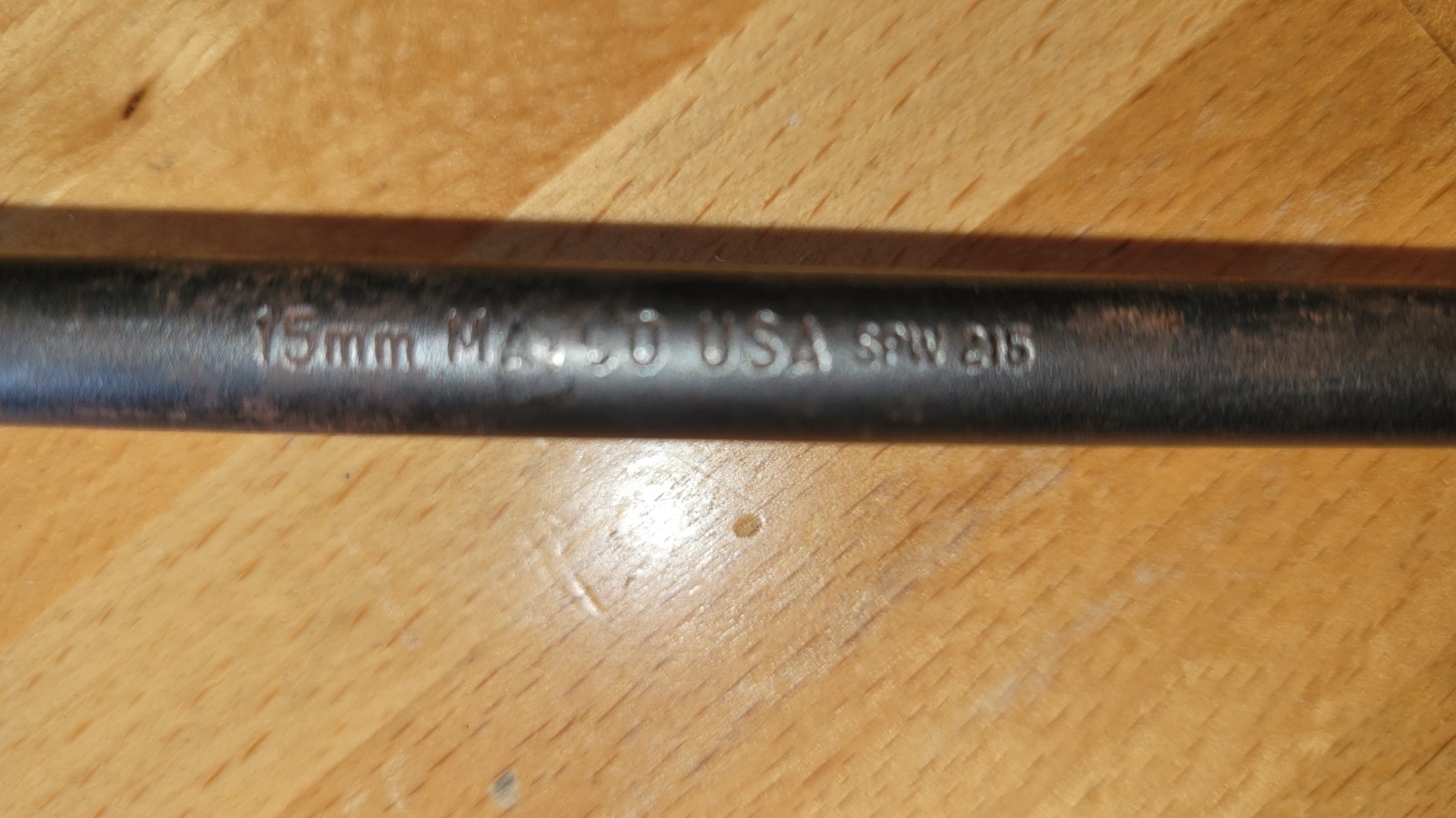 Matco Tools USA SPW215 Metric 15mm Black Oxide Distributor Wrench, 12 Point