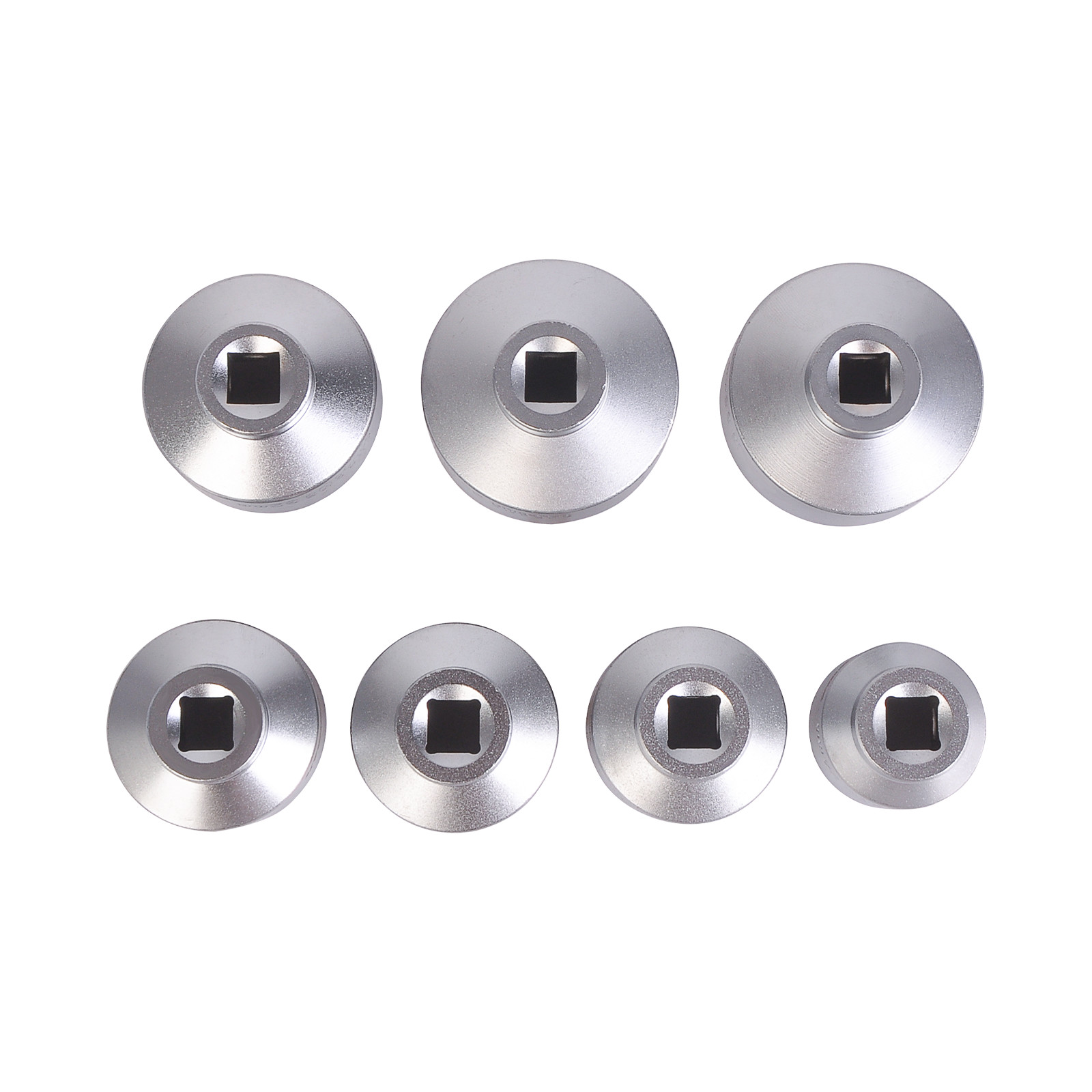 For BMW Mercedes VW 7pc Metric Oil Filter Cap Wrench Socket Tool Set 24mm – 38mm