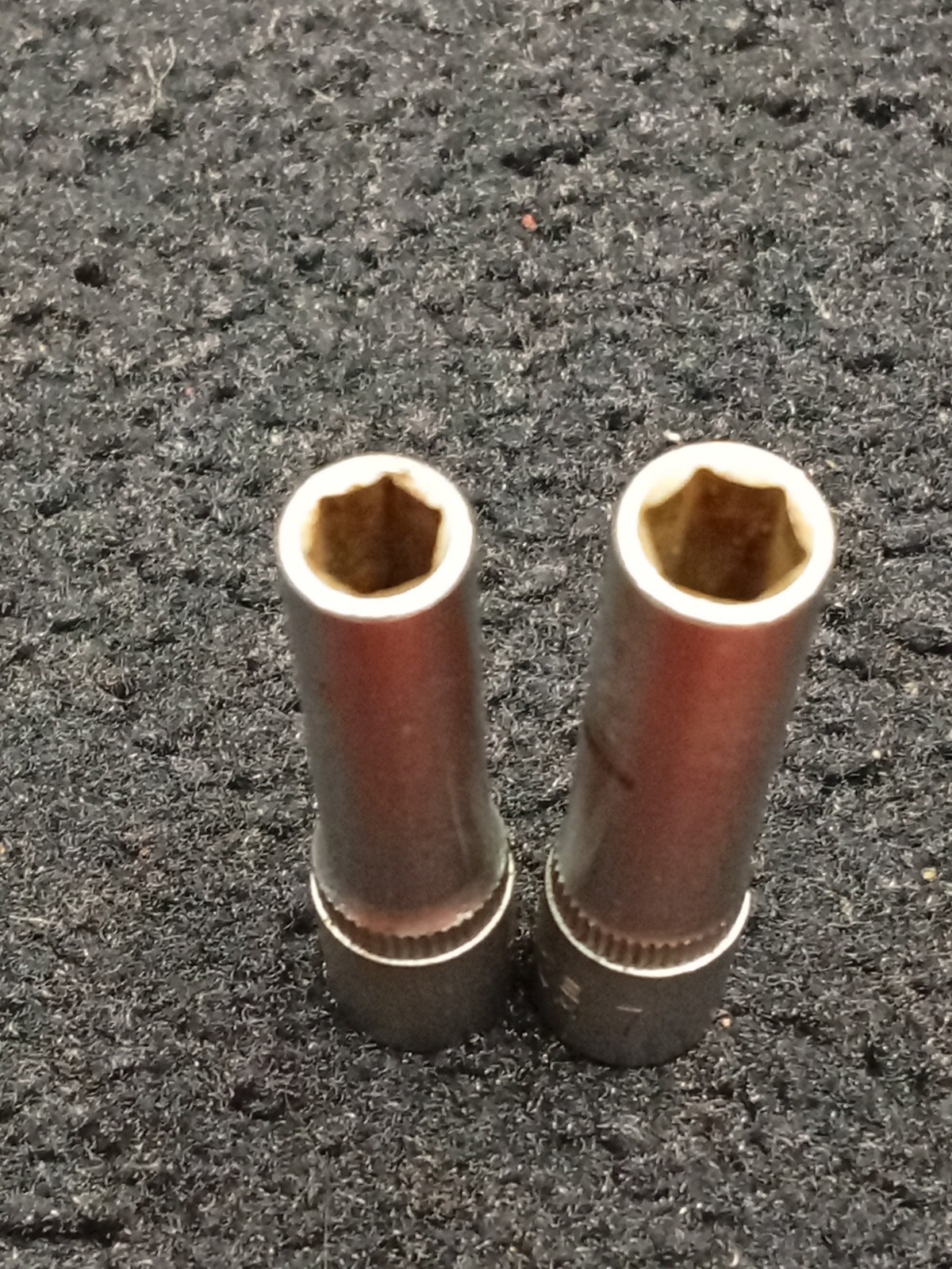 2 MAGNUSSON Deep 50mm, 1/4″ Drive, 6 Point Sockets, 6mm & 7mm