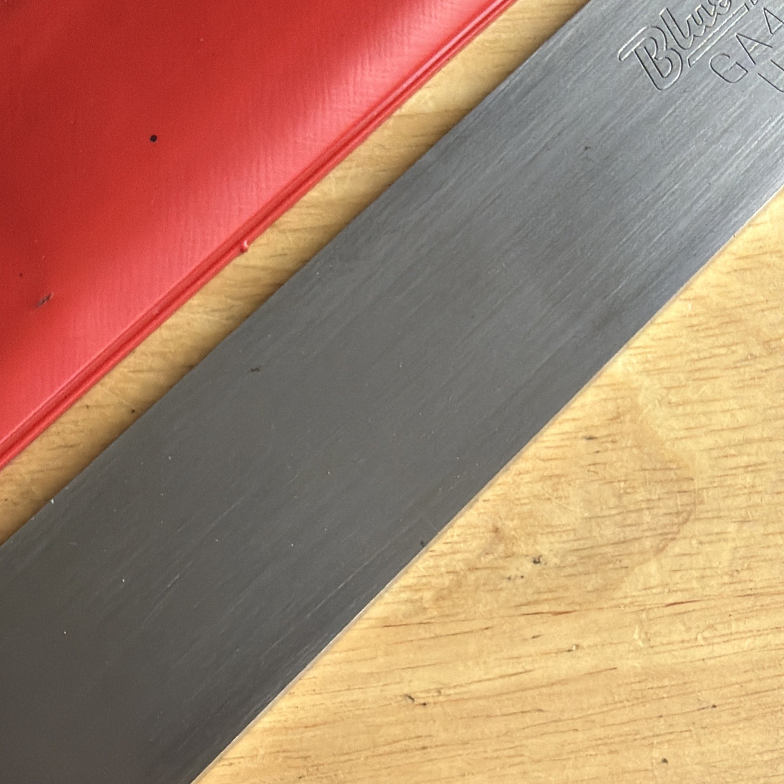Blue Pont Tools 18″ Long Straight Edge 1-13/32″ Wide 11/64″ Thick GA438 USA
