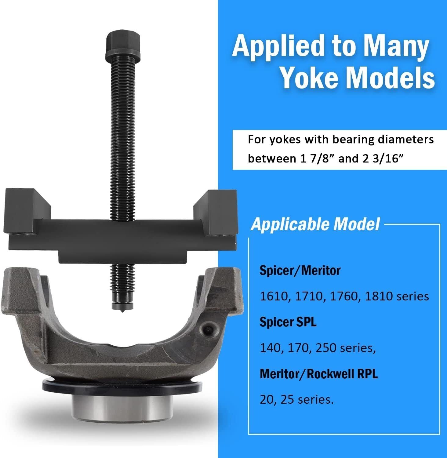 10803 Yoke Puller Tool for Class 6-8 Trucks & Equipment Spicer Meritor 1610 1710