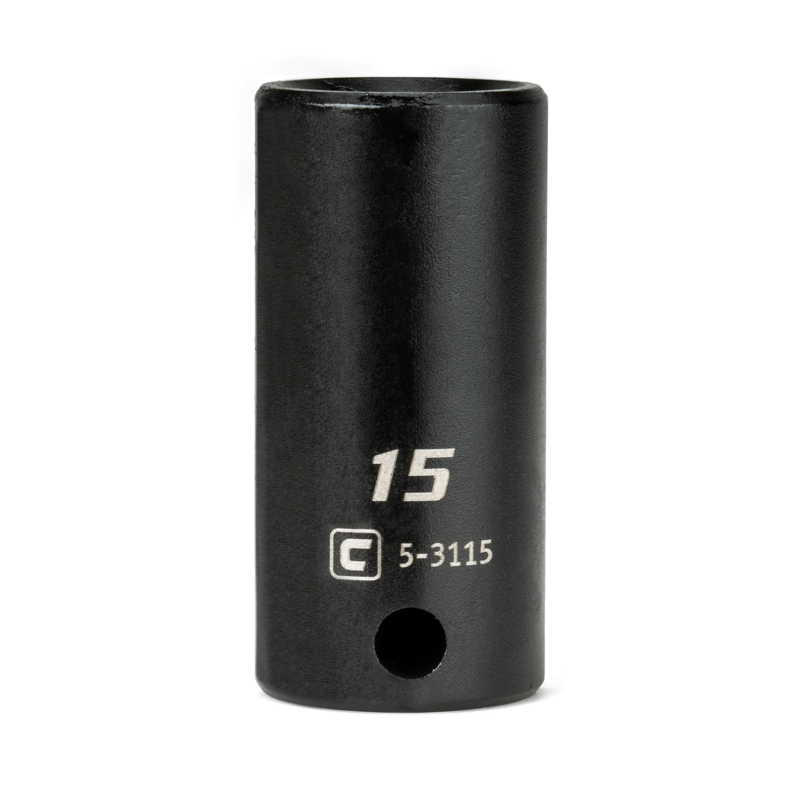Capri Tools Semi-Deep Impact Socket, 3/8 in. Drive, 6-Point, Metric, 8 to 24 mm