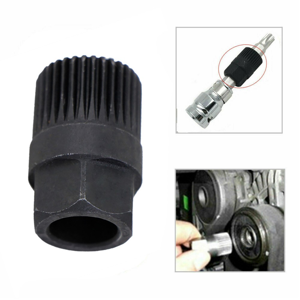 Pulley Removal Tool 1Pieces 33 Tooth Alternator Approx.17*33*30mm Clutch