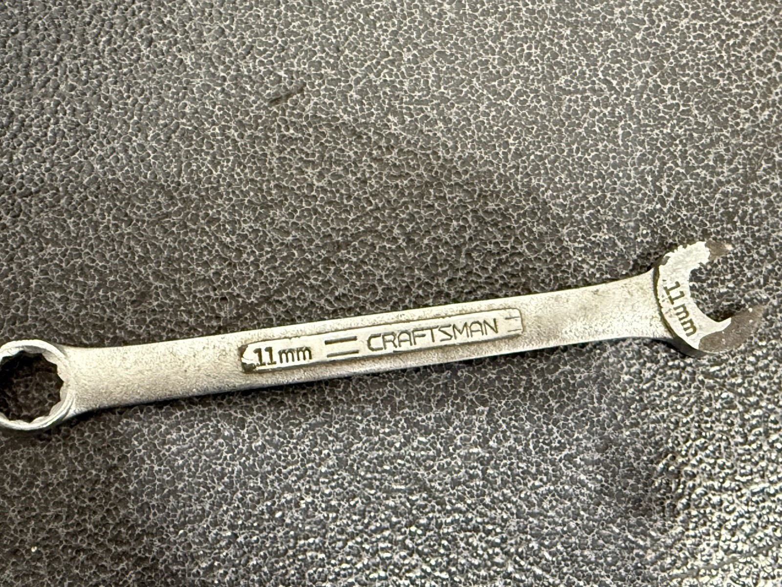 11mm Vintage Craftsman VV-Series 42915 Combination 12pt Wrench Made in USA