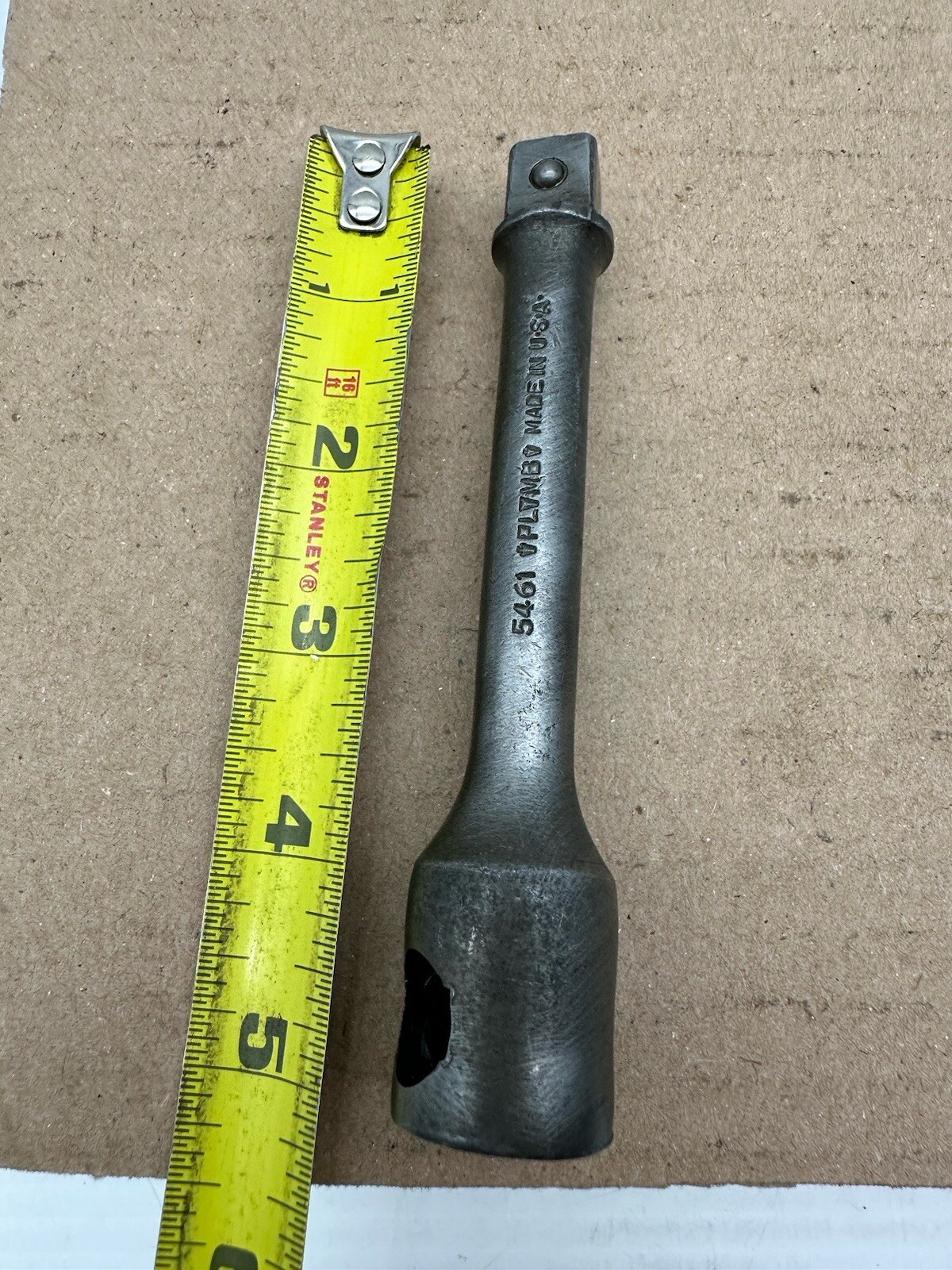 Vintage Plomb Plumb Plvmb 5461 1/2″ Drive 6″ Socket Extension Made In USA