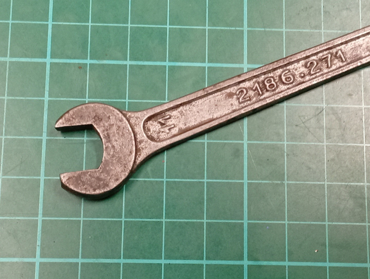 Vintage LANCIA 2186.271, 9MM x 11mm Open Ended Spanner
