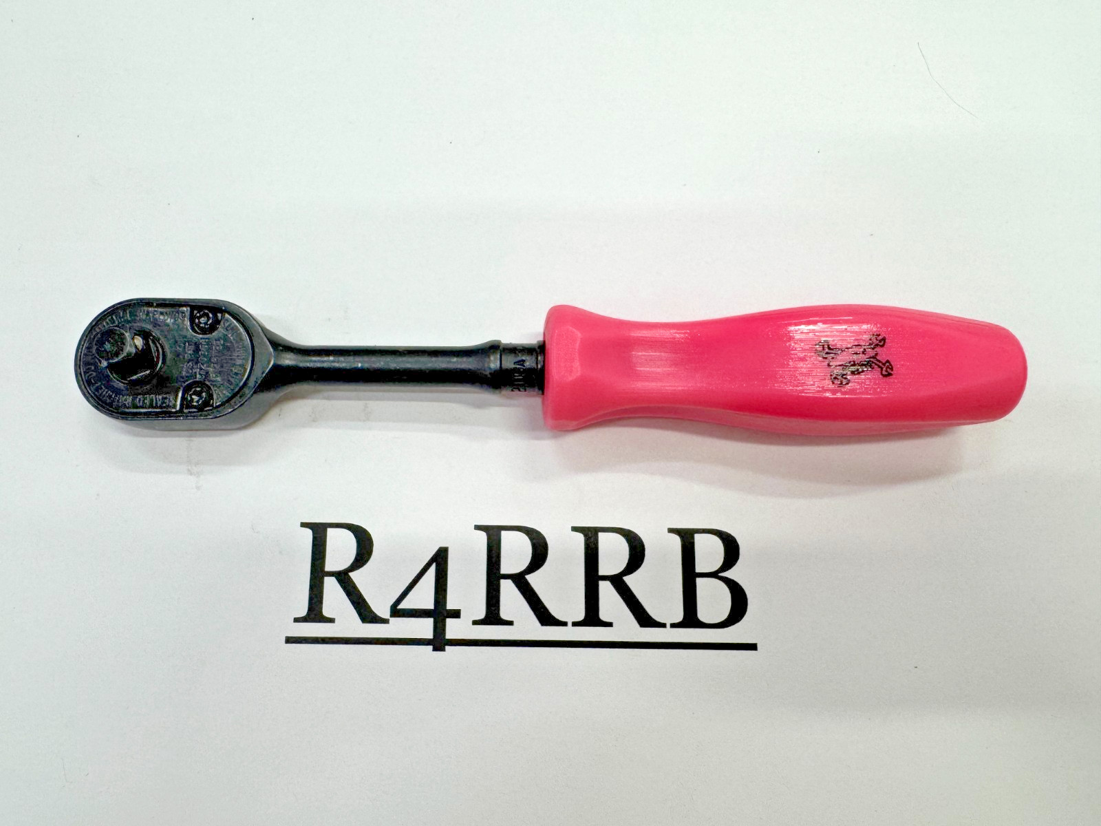 Snap-on Tools RARE GUY MARTIN PINK 1/4″ Drive Hard Grip Fixed Ratchet GTHLD72GUY
