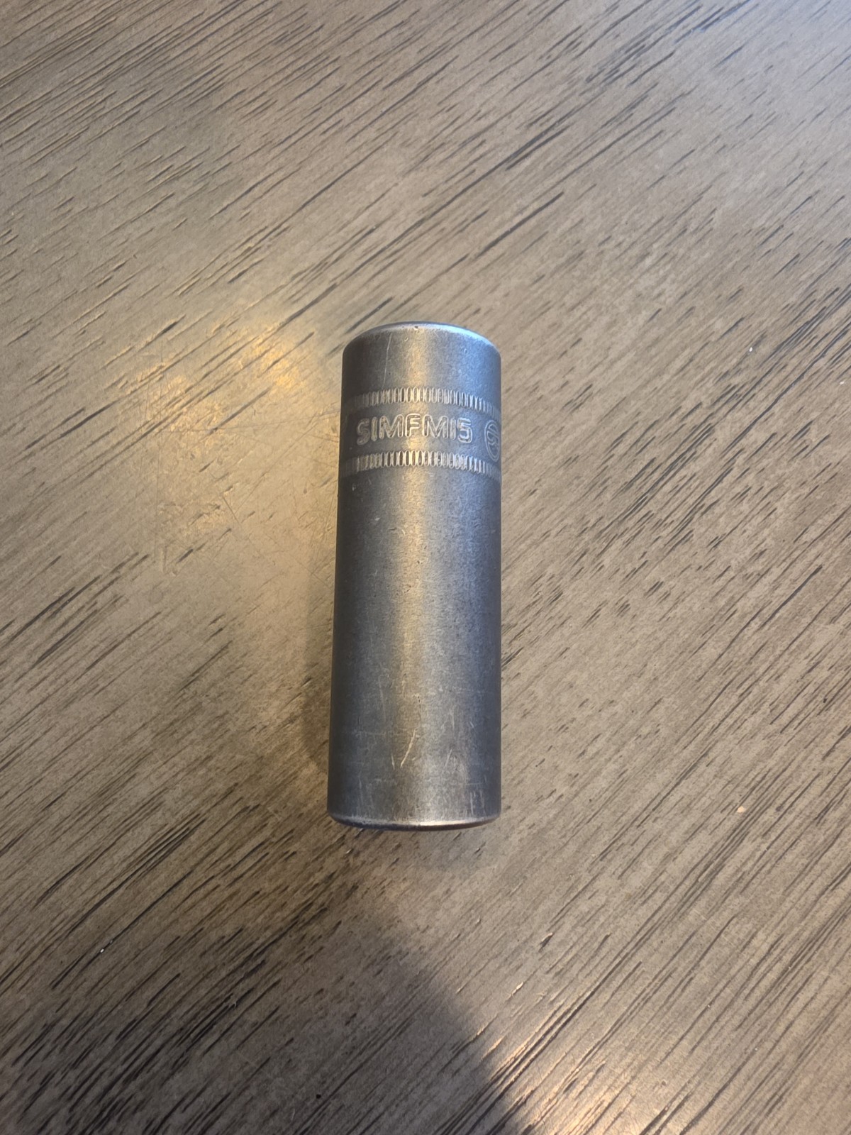 Snap-on Tools 3/8″ Drive 6pt Metric 15mm DEEP Impact Socket SIMFM15 USA