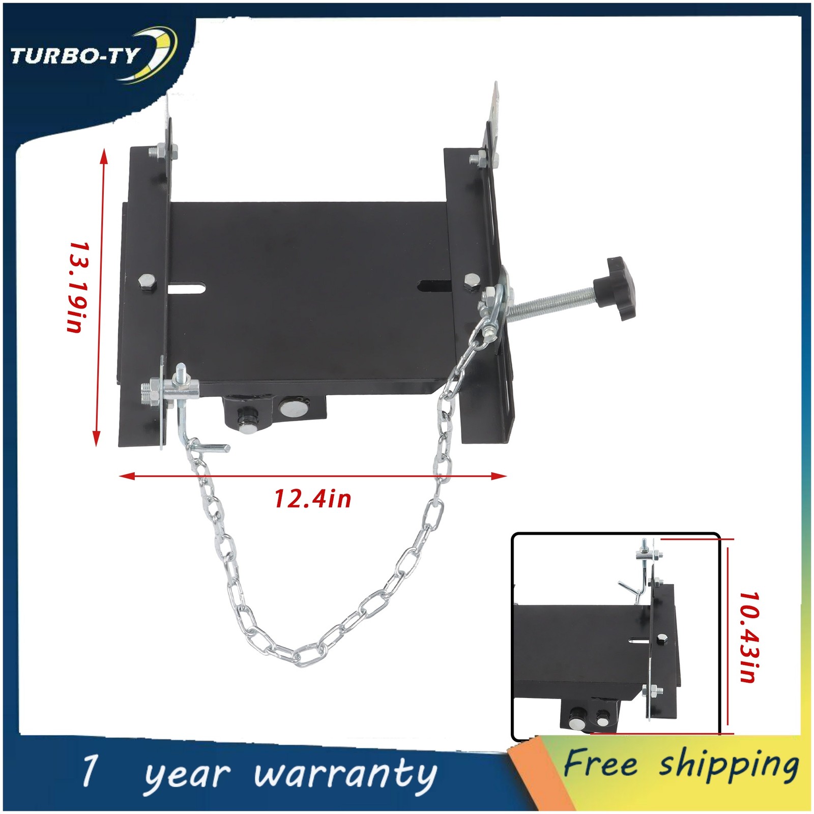 Premium Floor Jack Adapter 1100lbs Capacity 1/2 Ton Transmission Repair Tool