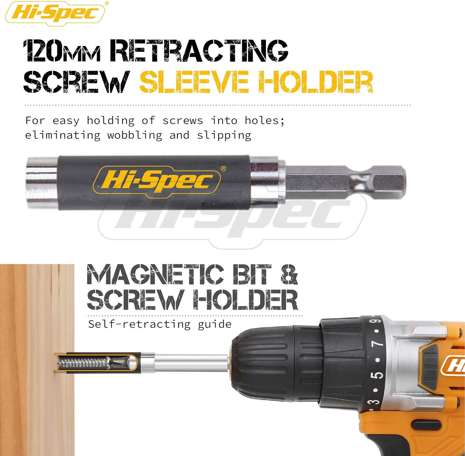 44Pc Impact Drill Driver Screw Bit Set with Popular PZ & PH Sizes, 1/4 Hex S2 Sc