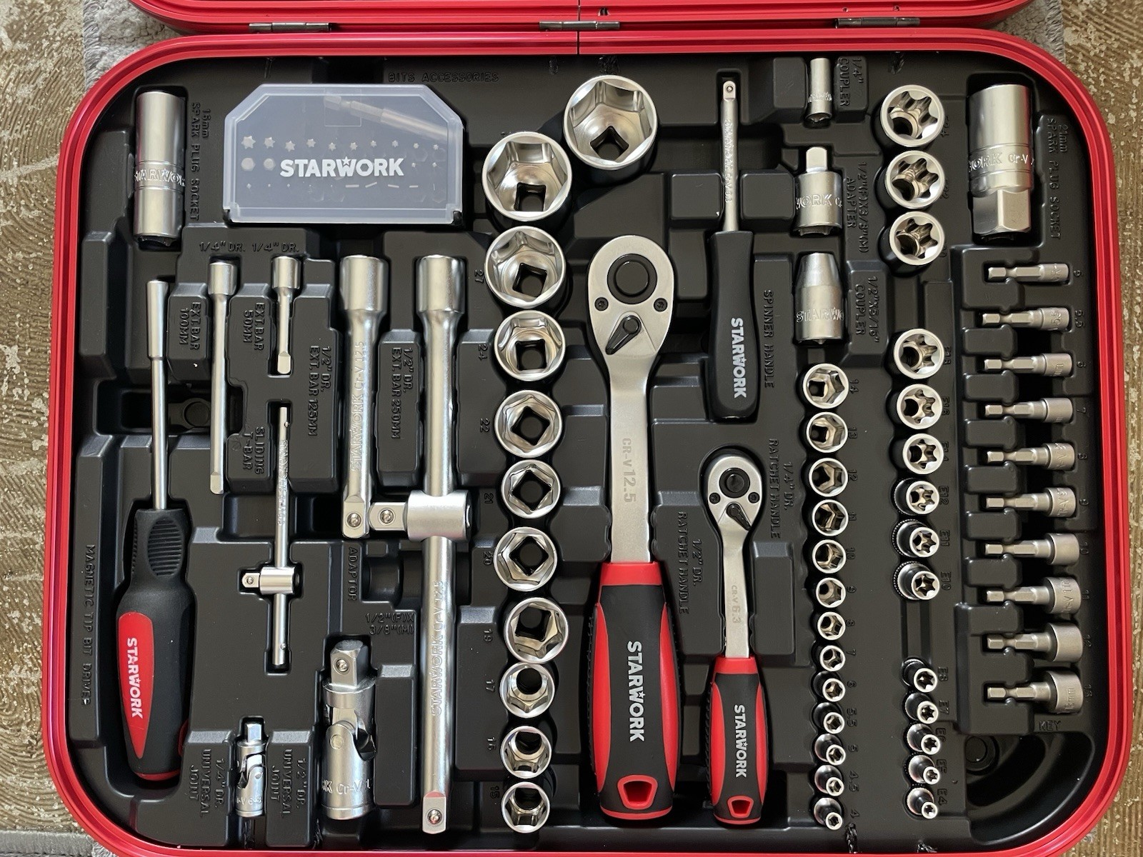 Starwork True Mechanic 169 Piece Mechanics Tool Set
