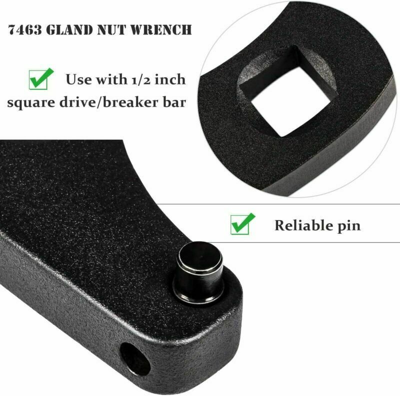 Adjustable Gland Nut Wrench Small Pin Spanner Tools 7463 For Hydraulic Cylinders