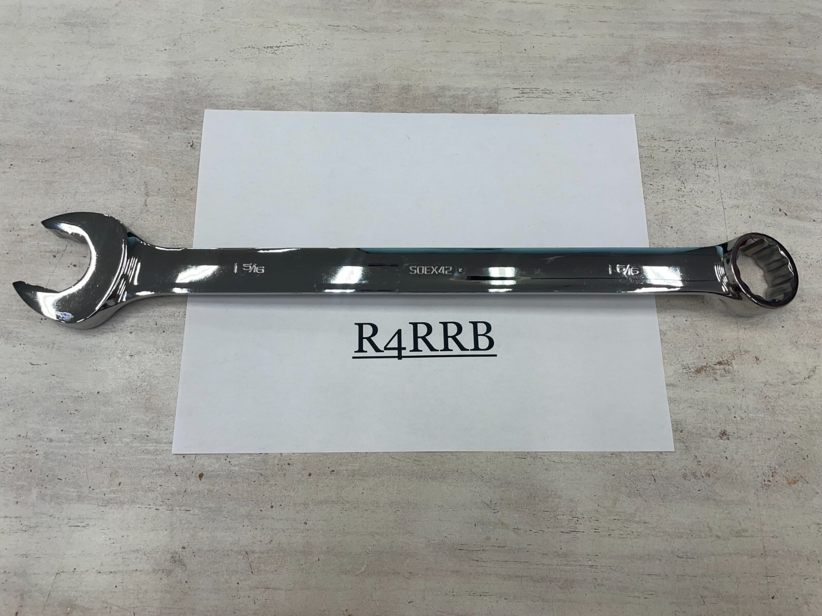 Snap-on Tools USA NEW 1-5/16″ SAE 12 Point Flank Drive PLUS Combo Wrench SOEX42