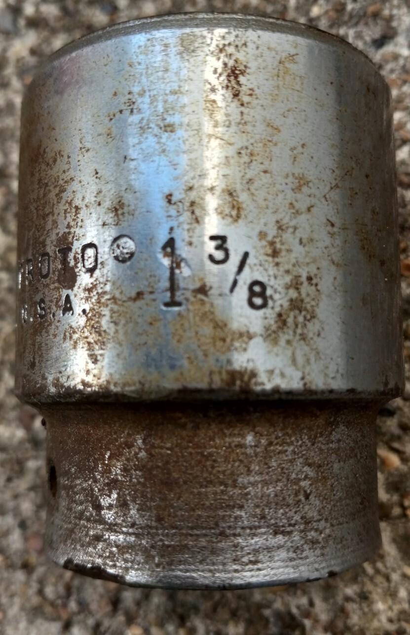 MADE IN AMERICA PROTO PROFESSIONAL 1-3/8″ 5544 SOCKET 3/4″ DR. 12 PT Los Angeles
