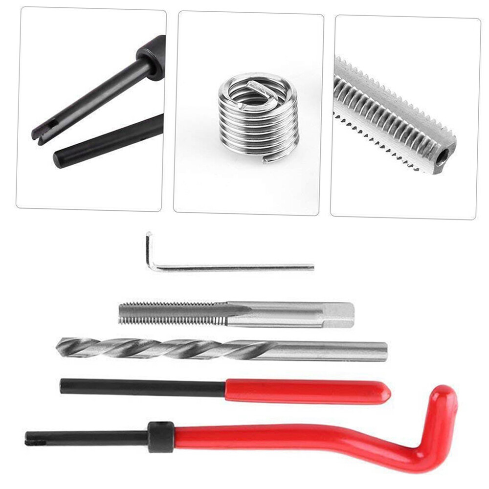 30Pcs Metric Thread Insert Kit M7 M9 M11 Car Coil Tool H7C5