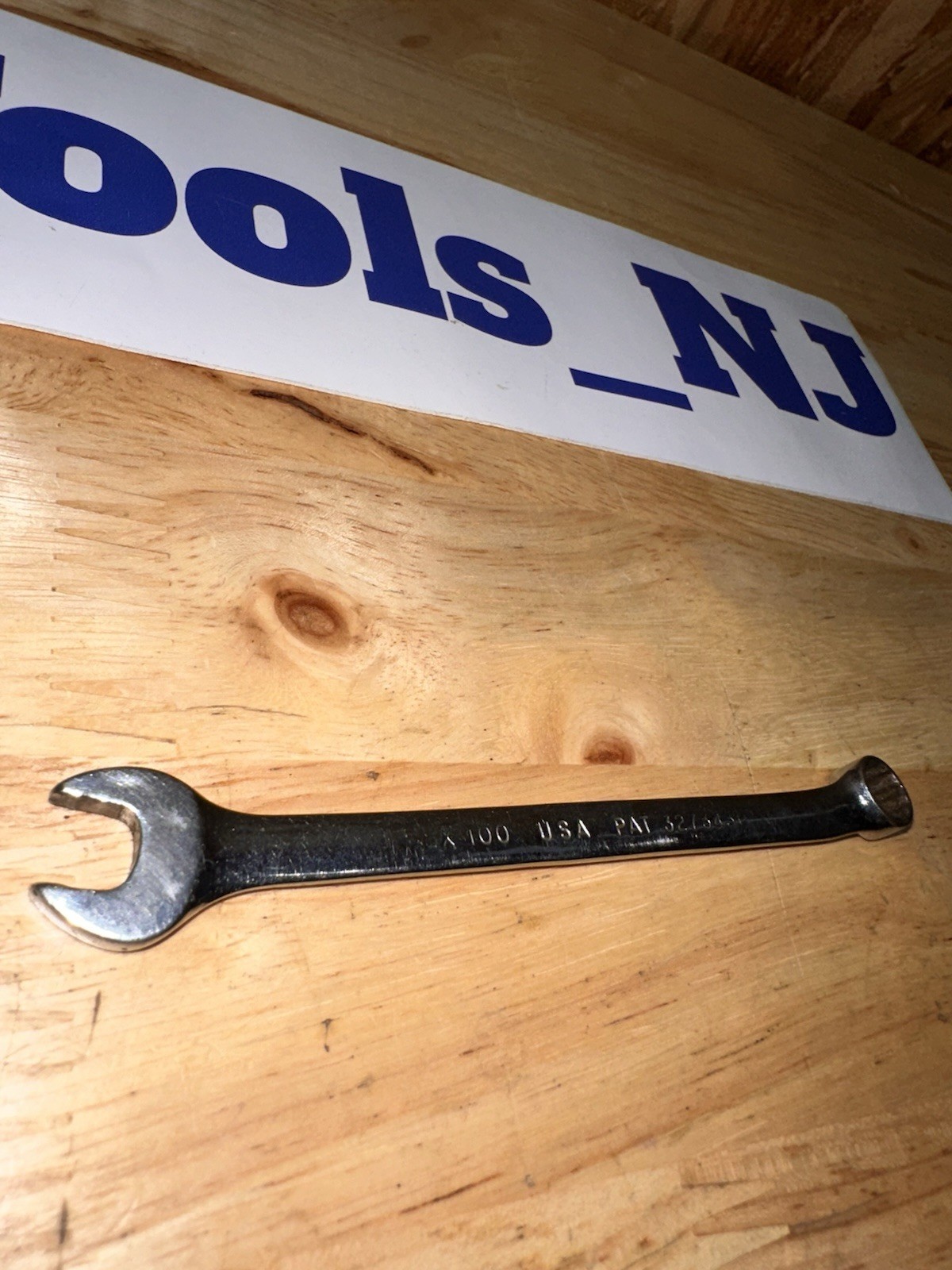 Snap-on Tools OEX-100 5/16″ 12pt Point Combination Wrench Chrome