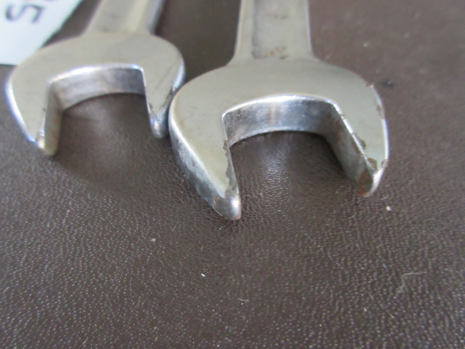 T WILLIAMS SUPERSLIM 7/8-3/4 & 11/16-13/16 AF Chrome open end SPANNERS *135