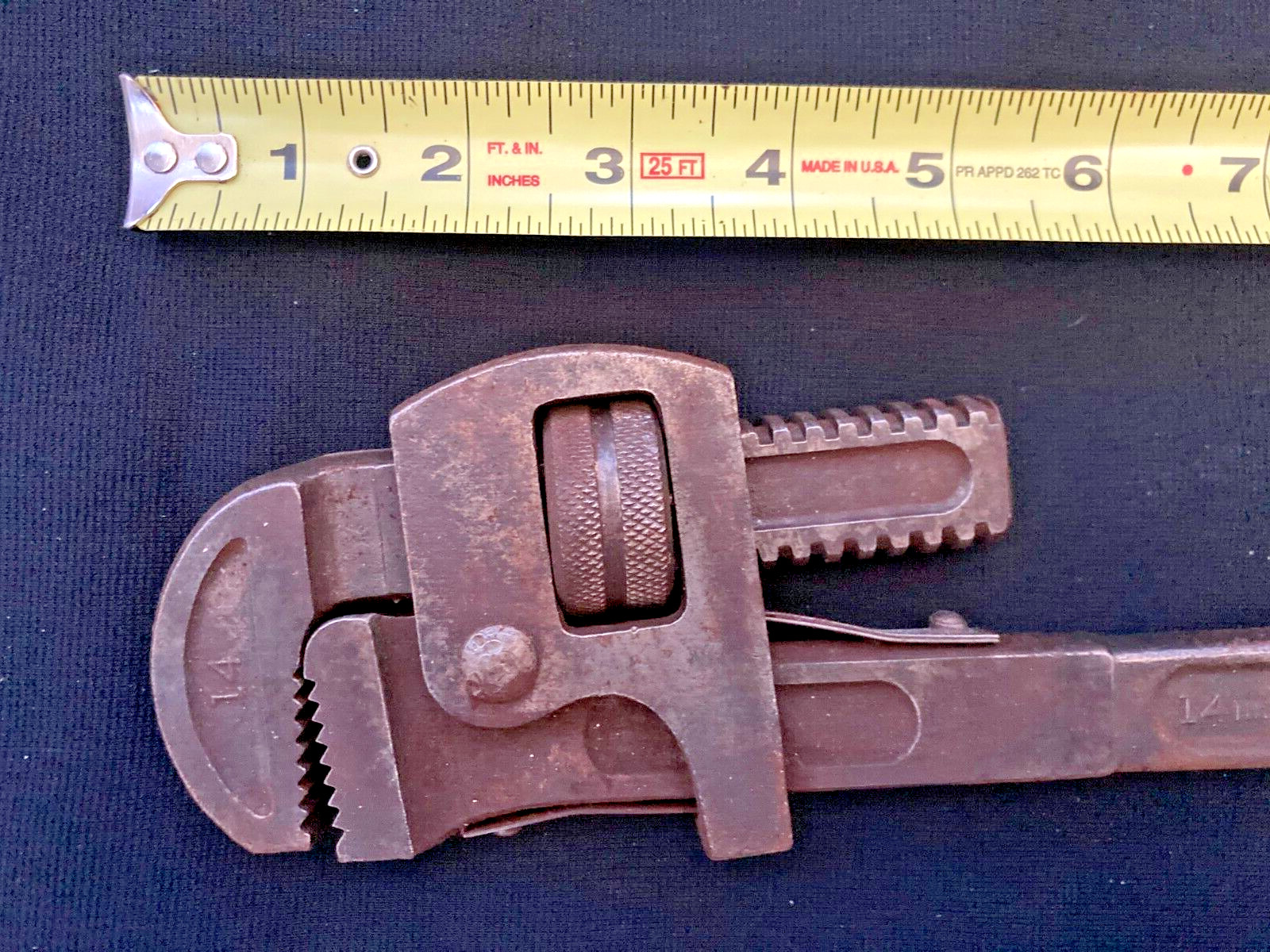 P & C 1814 14″ Drop Forged Steel Adjustable Wrench