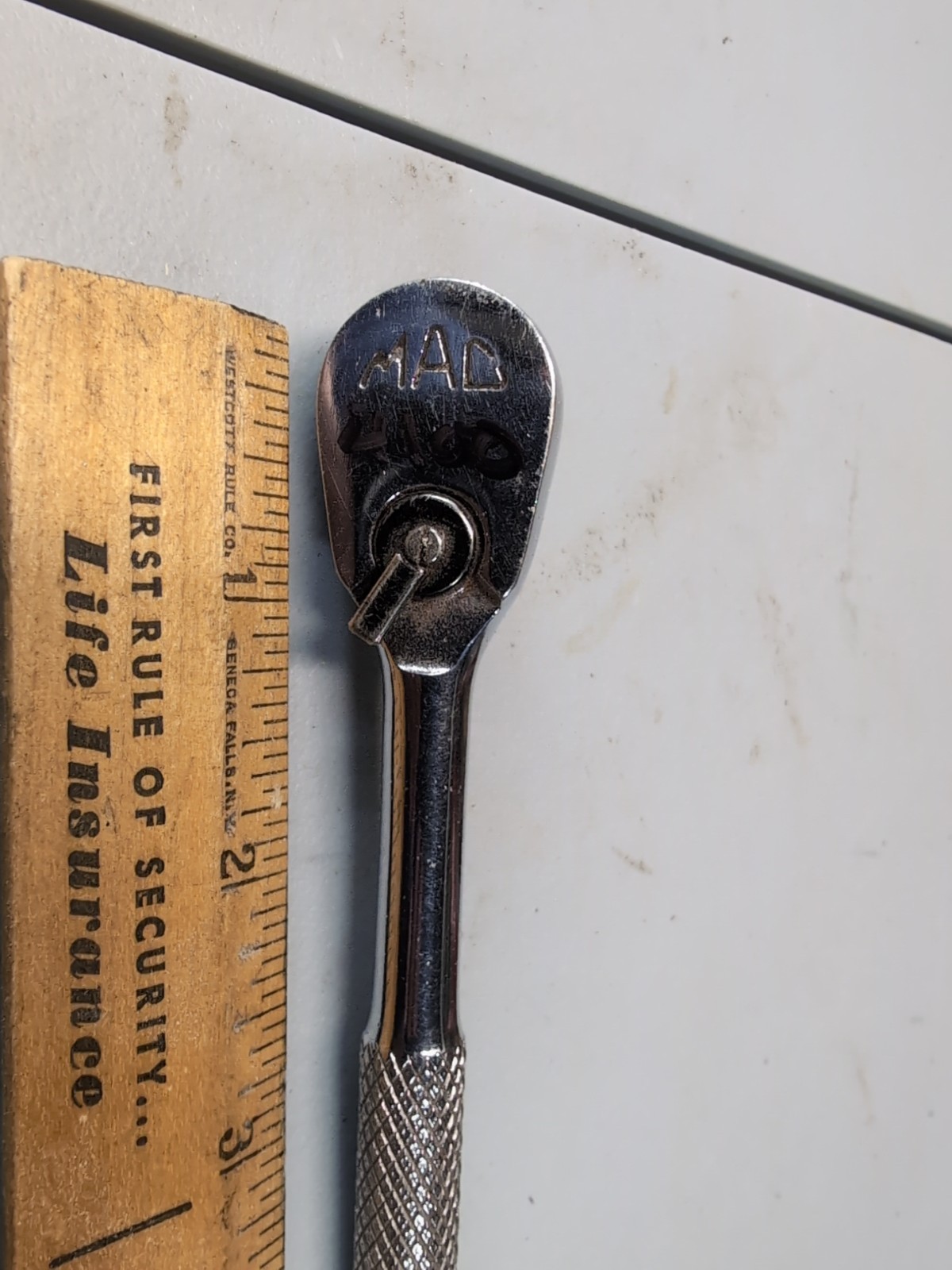Mac Tools 1/4” Ratchet 5 Inches Long Mr5 Usa