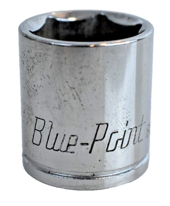 Blue Point Tools BLPS381116 11/16″ SAE Shallow Socket 3/8″ Drive 6 Point Chrome