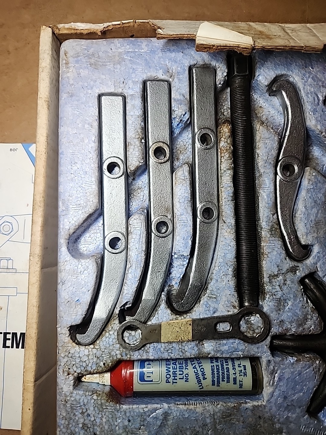 OTC PA-5 5Ton Multi Style Puller Set Complete USA Vintage Quality.