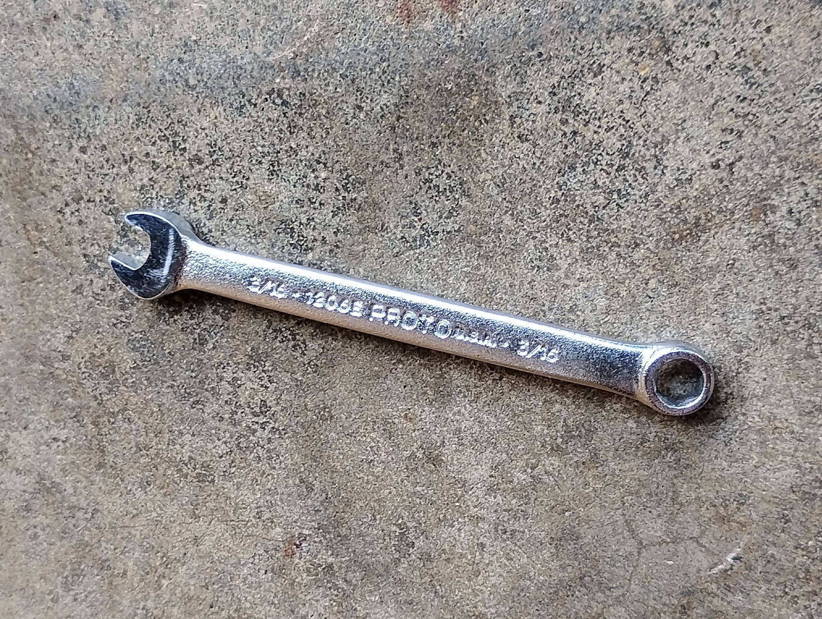 PROTO 1206E Combination Wrench 3/16” USA