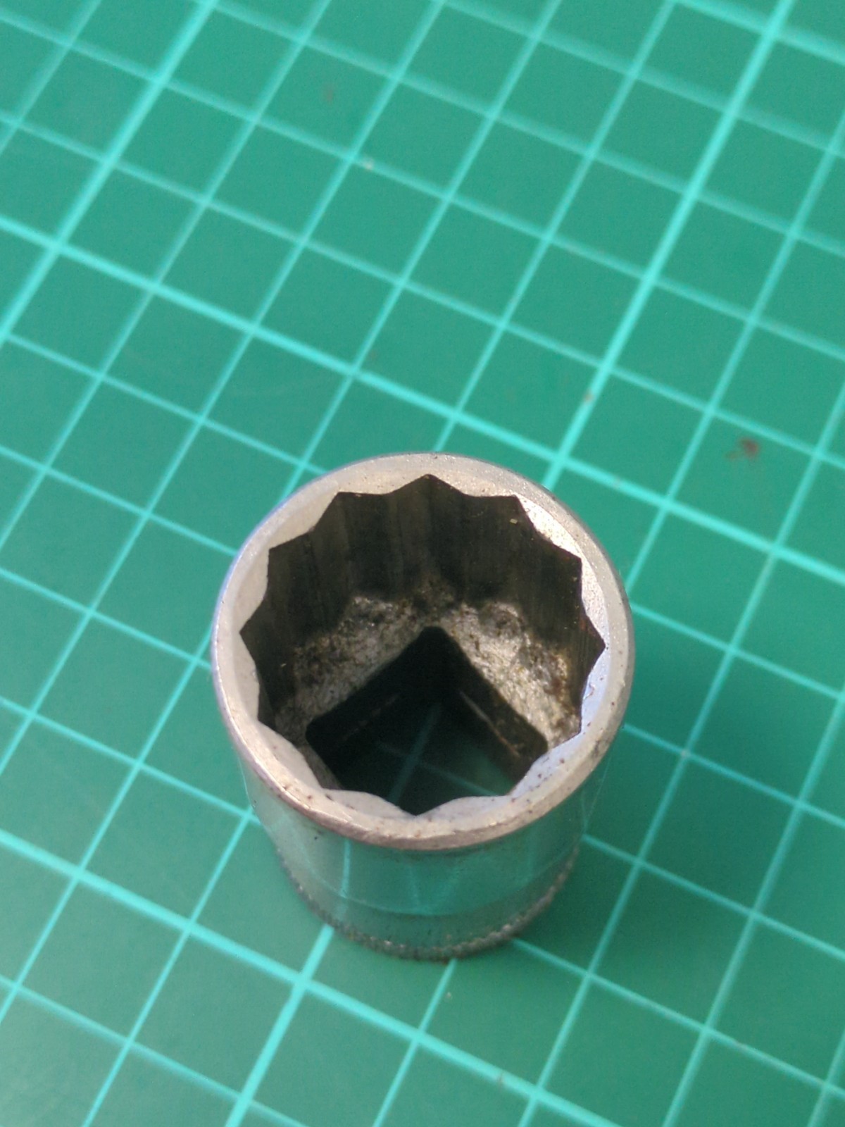 Vintage GEDORE 1/2″ Drive 12 Point 25/32″ AF Shallow Socket Made In Germany