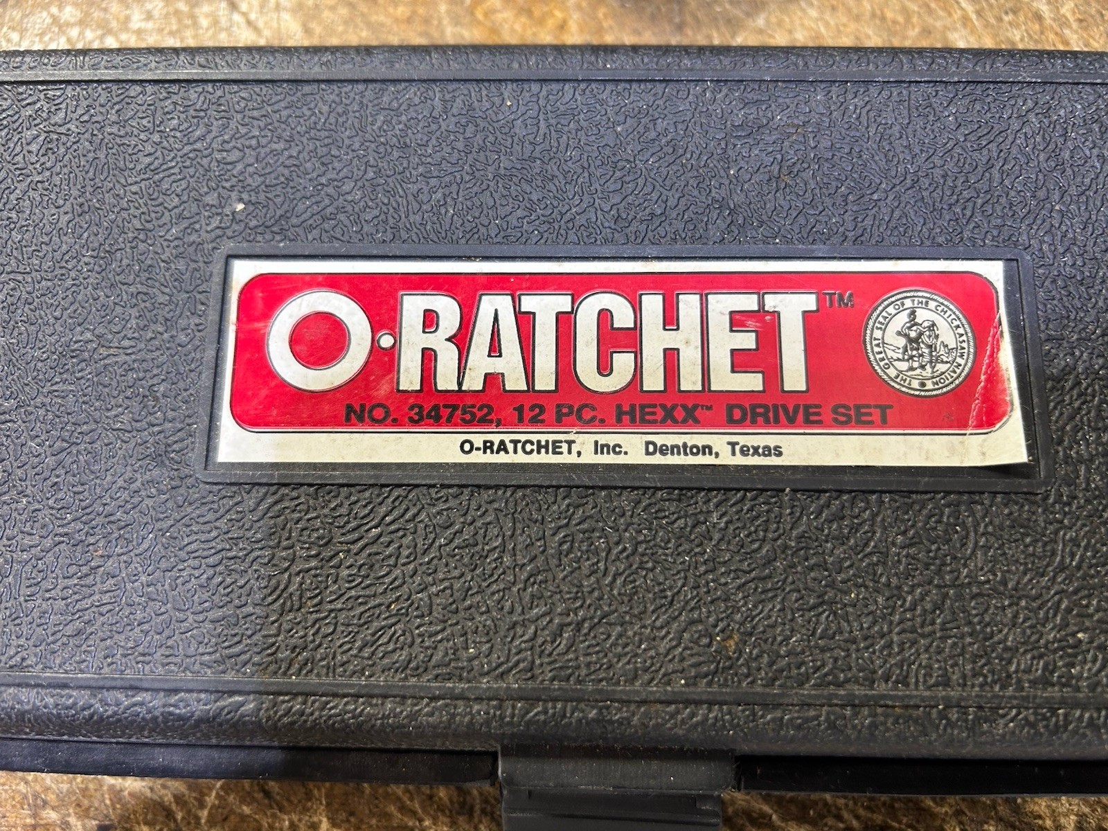 O-Ratchet 12 Pc SAE Pass Thru Socket Set Hexx Drive Ratchet