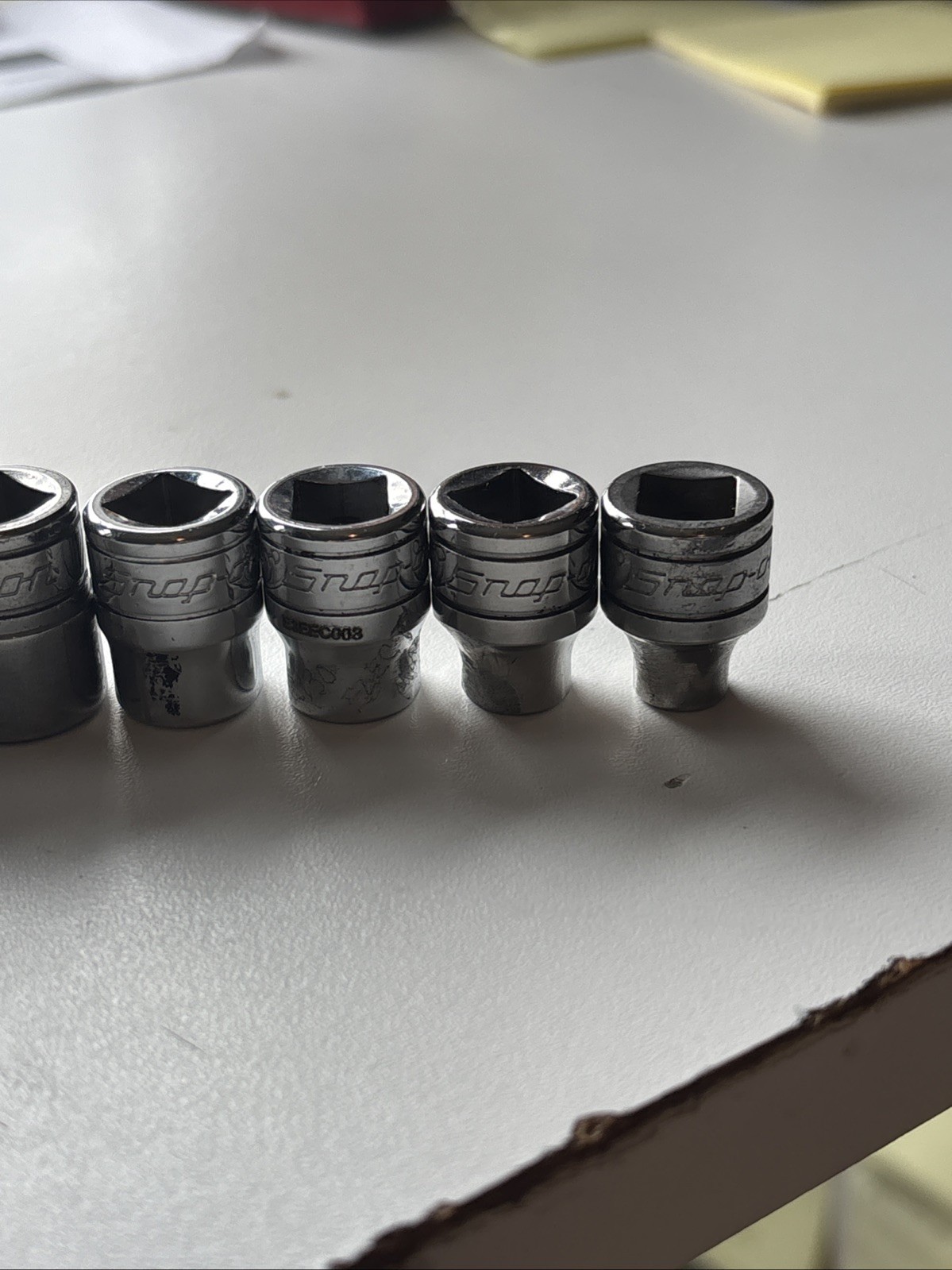 Snap-on Tools 12-Piece 1/4″ – 15/16″ Drive 12-Point Shallow Socket Set 🇺🇸 Nice