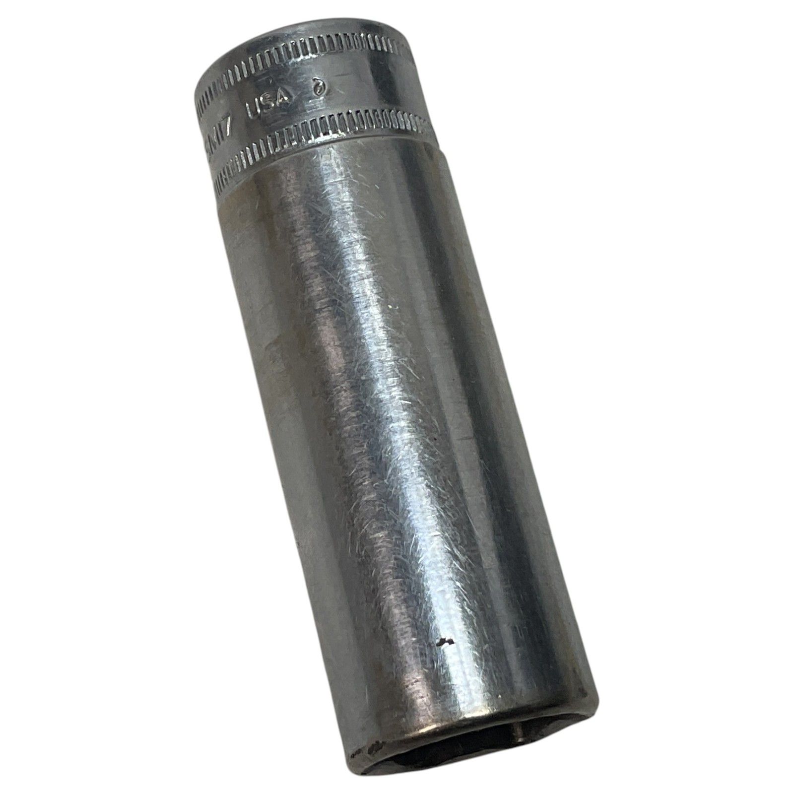 Snap-On SFSM17 17mm 6 Point 3/8″ Drive Deep Chrome Socket USA Tool