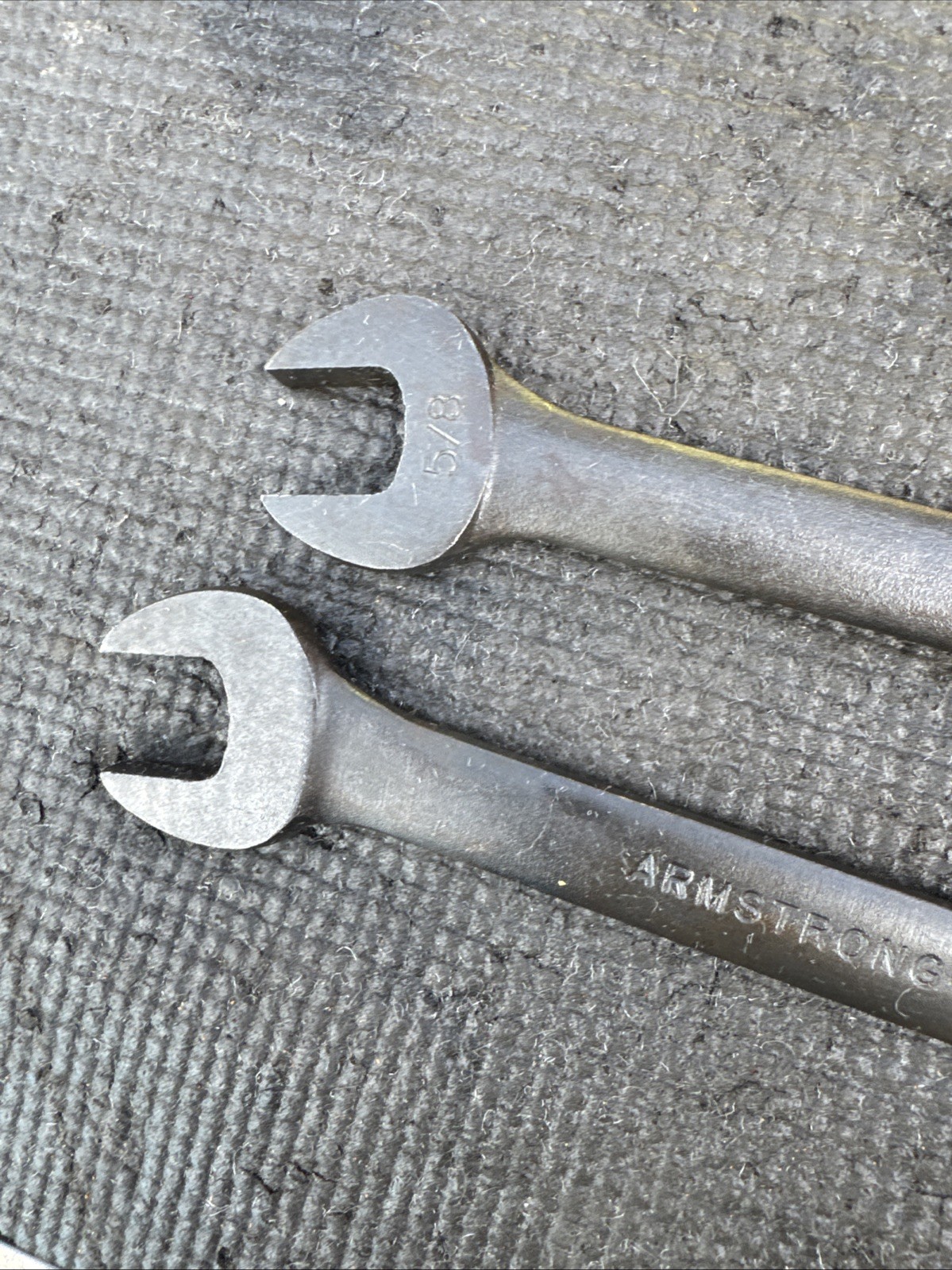 (2) ARMSTRONG Tools USA 5/8” Demo COMBINATION WRENCH 10 INCHES LONG 30-220