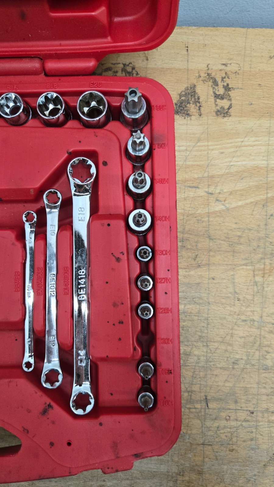 Mac Tools Hex Tool Set, SMXT62B *MISSING ITEMS READ*